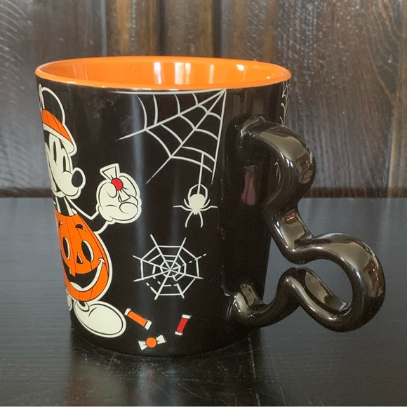 Oh What Fun! Mickey and Minnie Mouse Halloween Mug with Mouse Ears Handle - Picture 7 of 9